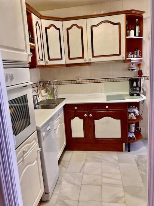 2Br+1Bthr Precioso Apartamento Con Vistas Al Mar Михас Экстерьер фото