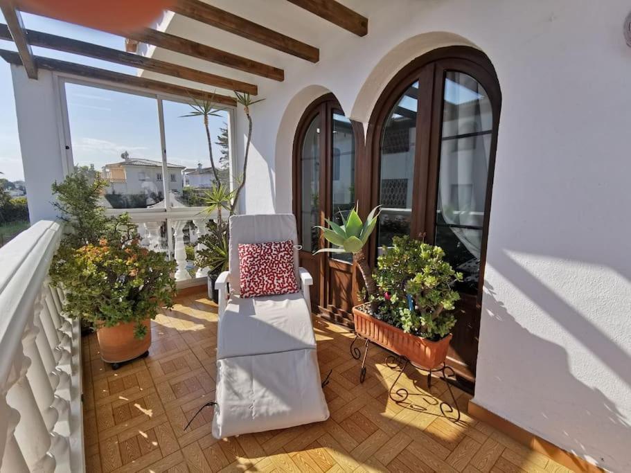 2Br+1Bthr Precioso Apartamento Con Vistas Al Mar Михас Экстерьер фото